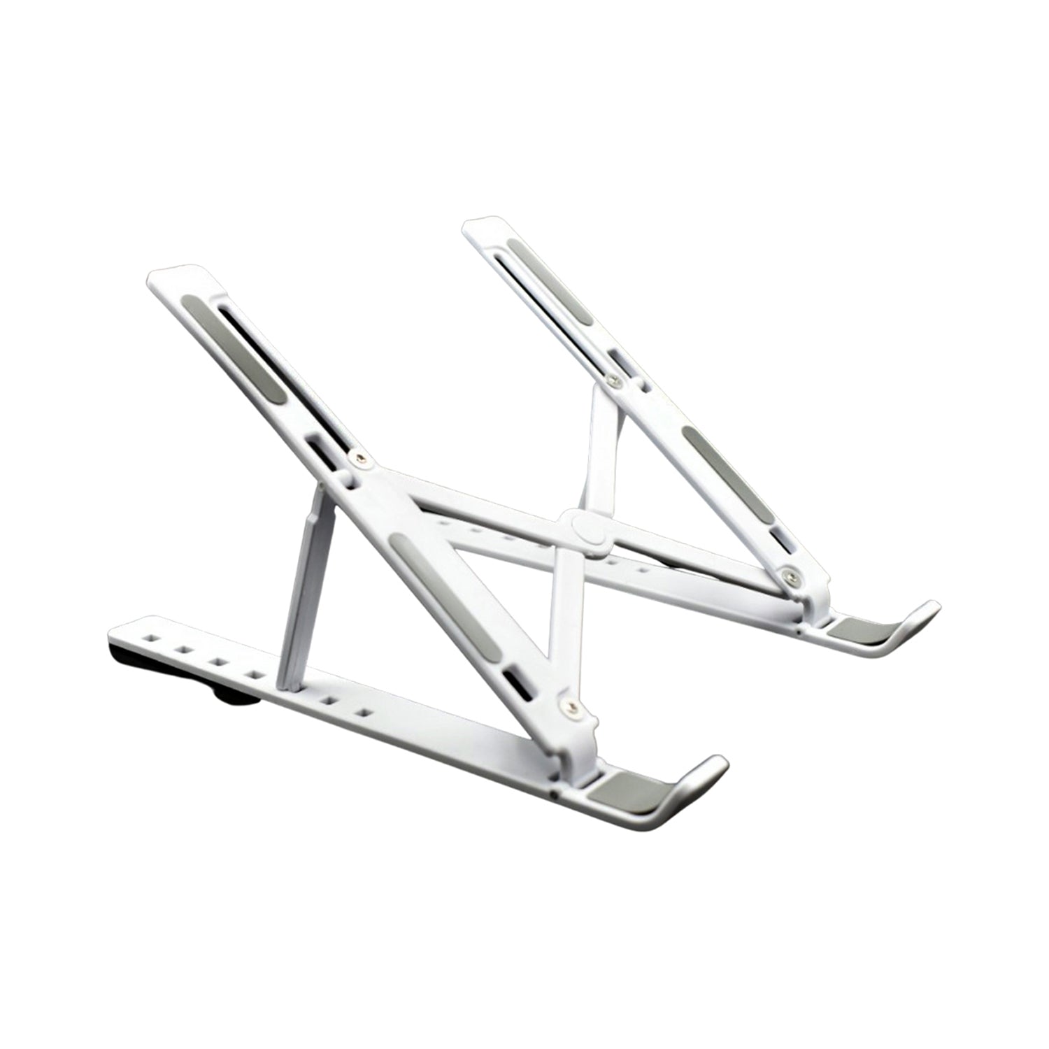Laptop stand folded for storage Laptop stand folded for storage